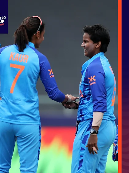 Record-breaking Sharma stars with the ball for India | Women's T20WC 2023
