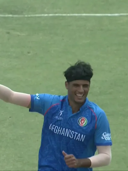Ally Hafidhi - Wicket - Afghanistan vs Tanzania