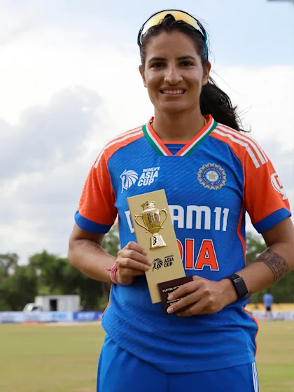 Renuka focuses on the big prize after starring in Asia Cup semi-final 