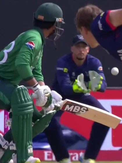 Saim Ayub - Wicket - Pakistan vs Namibia