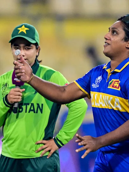Toss time between Pakistan and Sri Lanka | CWC25