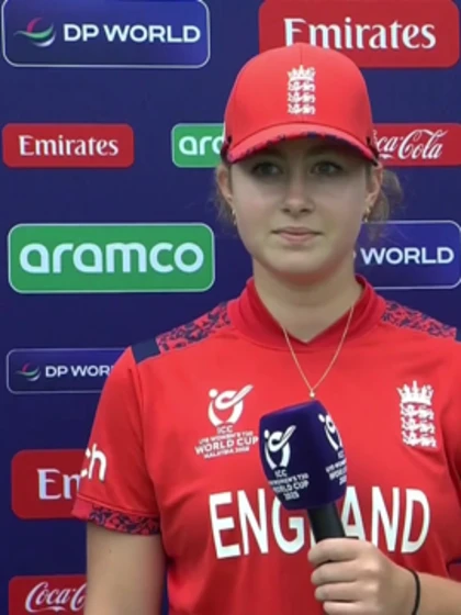 Phoebe Brett | Post-Match Interview | U19 World Cup 2025 | 20 January