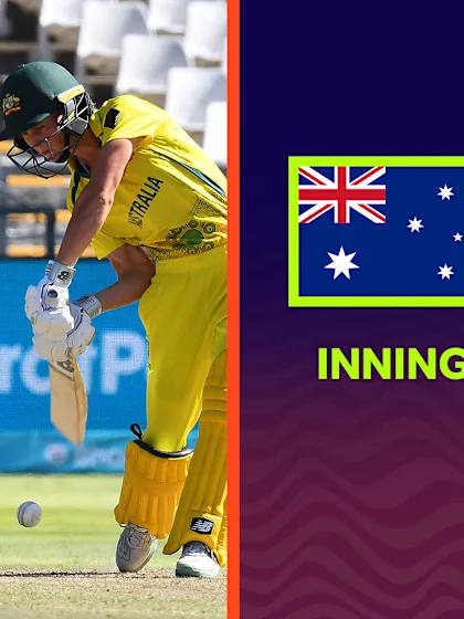Australia’s top order build big semi-final total against India | Women's T20WC 2023