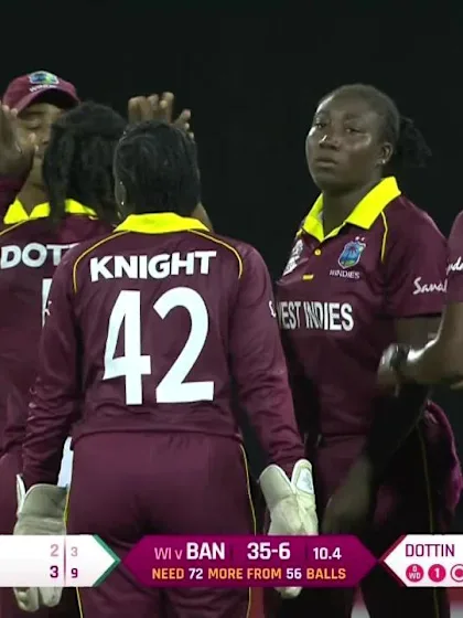 WT20 Match 3: Deandra Dottin cleans up Rumana Ahmed
