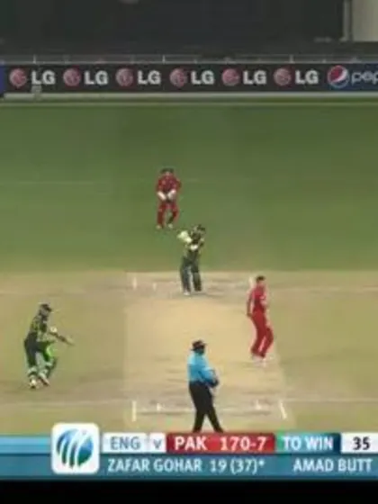 Partnership - Zafar Gohar and Amad Butt, England v Pakistan, ICC U19 CWC 2014