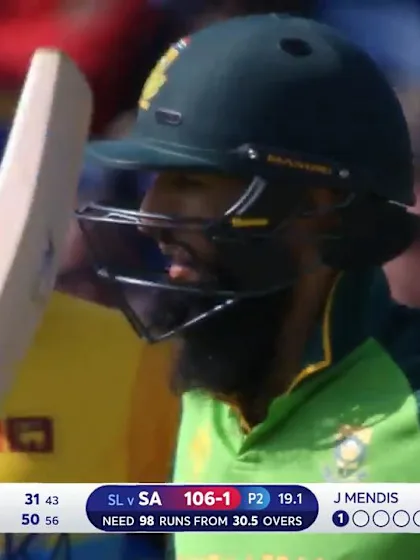 CWC19: SL v SA - Amla's 80* highlights