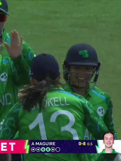 Qiana Joseph - Wicket - West Indies vs Ireland