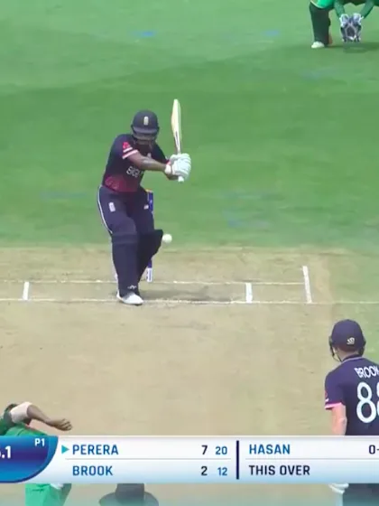 Savin Perera falls to Hasan Mahmud for 7