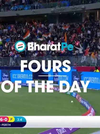 BharatPe Fours of the Day | Day 15 | ICC Men's T20WC 2022