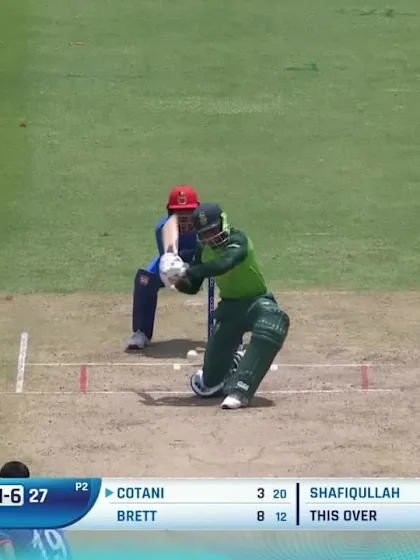 ICC U19 CWC: SA v AFG – Highlights of Shafiqullah's 4/15