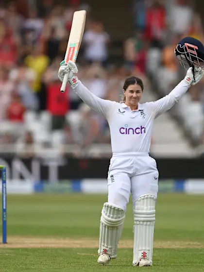 Record knock from Tammy Beaumont, but Australia take the lead