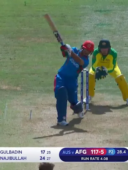 Logo of CWC19: AFG v AUS - Najibullah's explosive 50