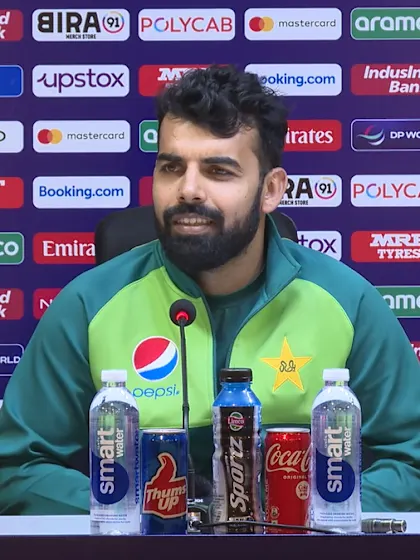 Shadab Khan (Pakistan player) pre-match Press Conference - 26th October 2023