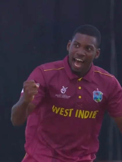 ICC U19 CWC: ENG v WI – Young's bouncer too good for Evison
