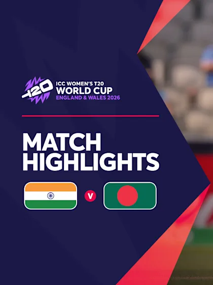 India bounce back with win over Bangladesh | Match Highlights | Women's T20WC 2026
