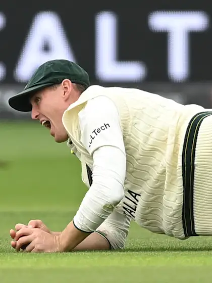 Logo of Marnus Labuschagne takes a worldie of a catch | Sobha POTT | WTC25 Final