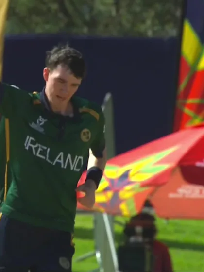 Dimantha Mahavithana - Wicket - Sri Lanka vs Ireland
