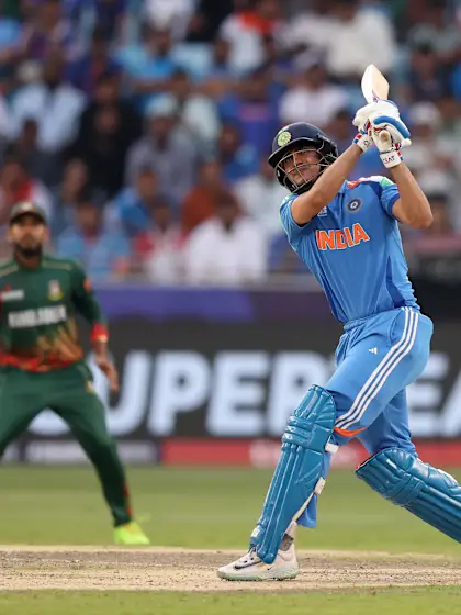 A sublime six from Shubman Gill | BAN v IND | Champions Trophy 2025
