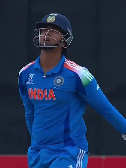 Vaibhav Sooryavanshi with a Six vs. England