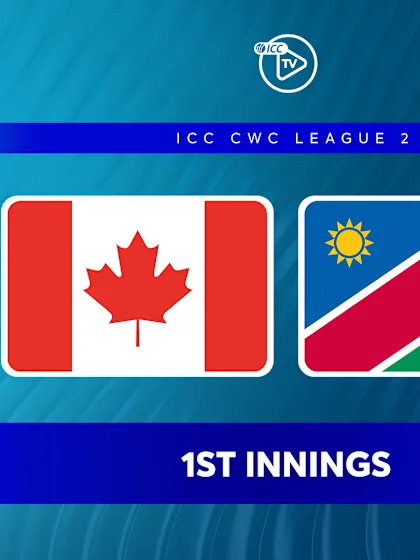 Namibia v Canada (1st Innings)