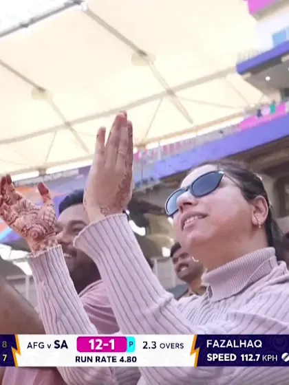 Aiden Markram - Wicket - South Africa vs Afghanistan