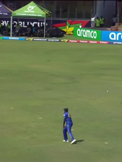 J van Schalkwyk with a Four vs. Sri Lanka