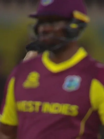 Logo of Wicket - Evin Lewis - West-Indies v Zimbabwe ICC T20WC 2022