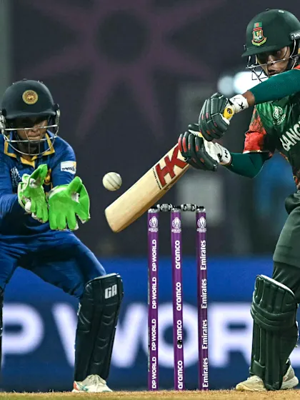 Sharmin clears the boundary in style | CWC25