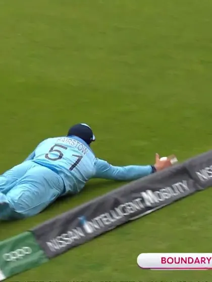 Logo of CWC19 Final: NZ v ENG – Bairstow makes sensational stop on boundary