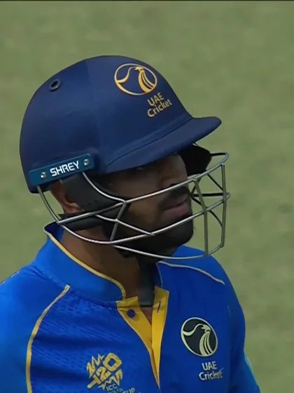 Aryansh Sharma - Wicket - New Zealand vs United Arab Emirates