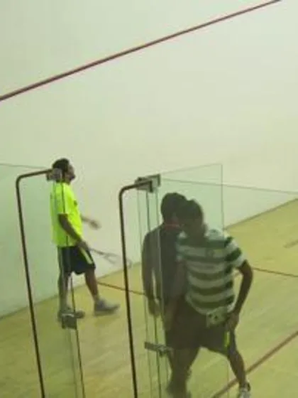 India stars play squash