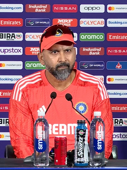 18 October - Pune - India Coach Paras Mhambrey pre-match press conference