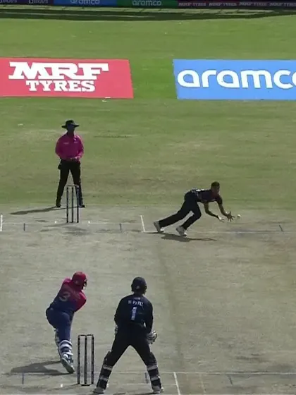Logo of Aryansh Sharma - Wicket - USA vs UAE