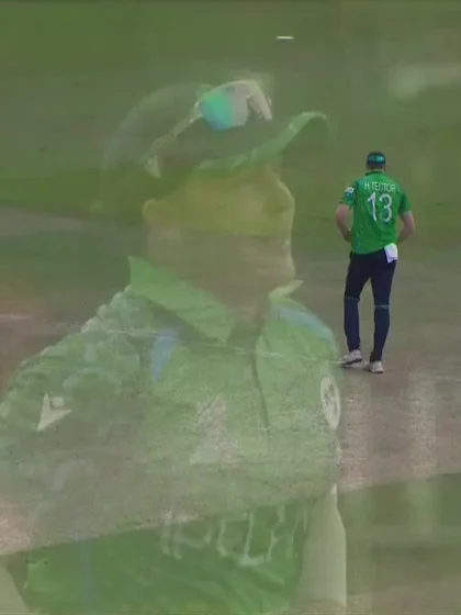 Hammad Mirza - Wicket - Ireland vs Oman