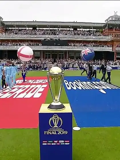 CWC19 Final: NZ v ENG – Anthems