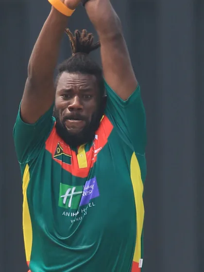 ICC CWC Challenge Group A – DEN v VAN: Denmark skipper is bowled for 0