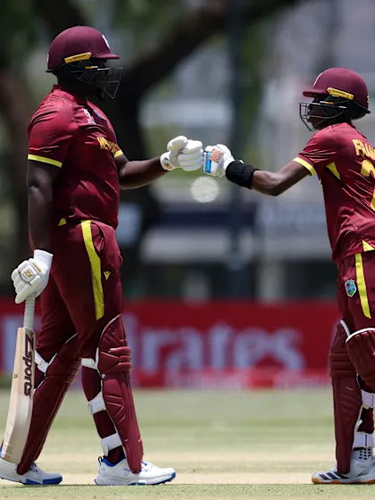 Carter with the first six of the tournament | U19 CWC 2026