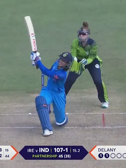 Logo of Six - Smriti Mandhana | IND v IRE | Women's T20WC 2023