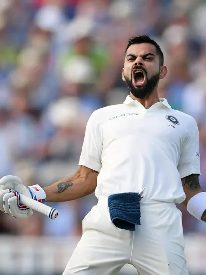 Stunning Kohli century saves India as match hangs in balance