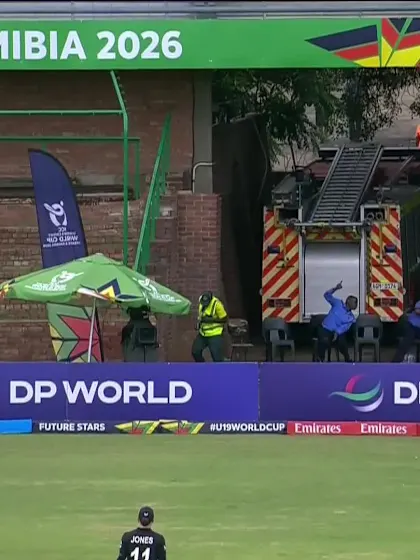 Vaibhav Sooryavanshi with a Six vs. New Zealand