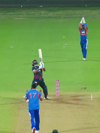 Harmeet Singh - Wicket - United States of America vs India A