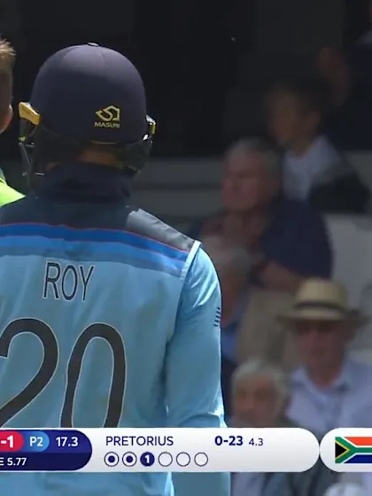 Logo of CWC19: Eng v SA – Jason Roy, 54 (53)