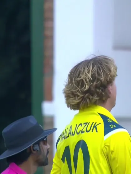 J Andrew with a Six vs. Australia