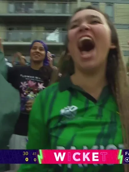Babette Leede - Wicket - Pakistan vs Netherlands