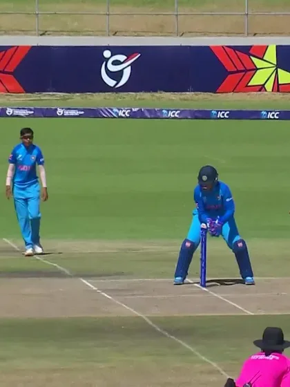 Logo of Wicket - Simone-Lourens - South-Africa-U19s-Women v India-U19s-Women ICC U19W T20WC 2023