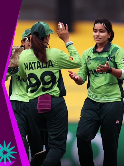 Sana on fire as England lose half the side | Powerplay Highlights | CWC25