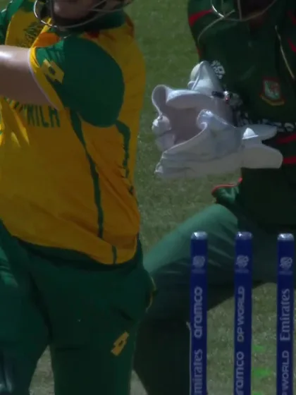 Logo of David Miller - Wicket - South Africa vs Bangladesh