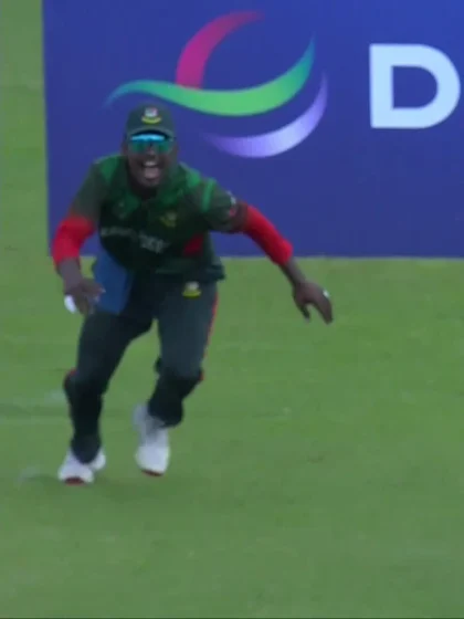 Kian Blignaut - Wicket - Bangladesh vs Zimbabwe