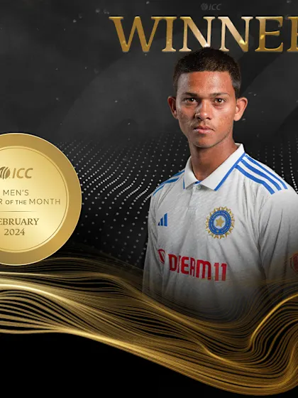 Logo of ICC Men's Player of the Month for February 2024 revealed