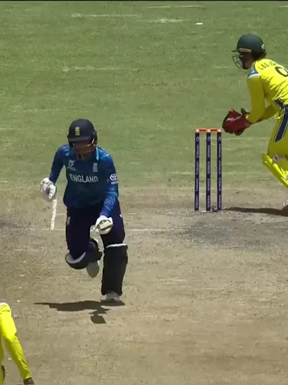 Thomas Rew - Wicket - Australia vs England